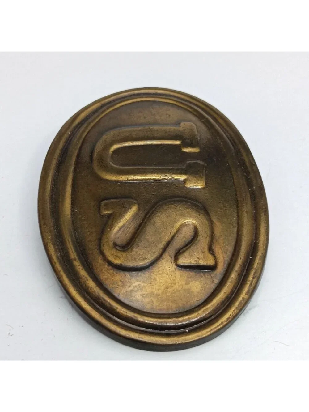 Brass Oval 